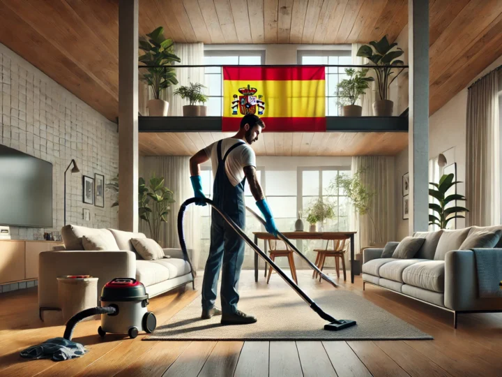 Trabajar en España en la Limpieza de Casas Vacías